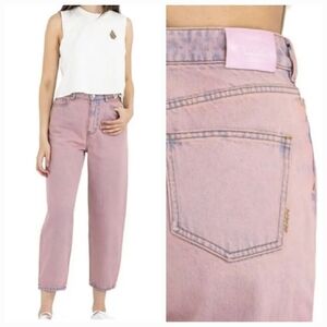 Scotch & Soda The Tide Balloon Leg Fit Jeans Pink Wash by Free People Size 32